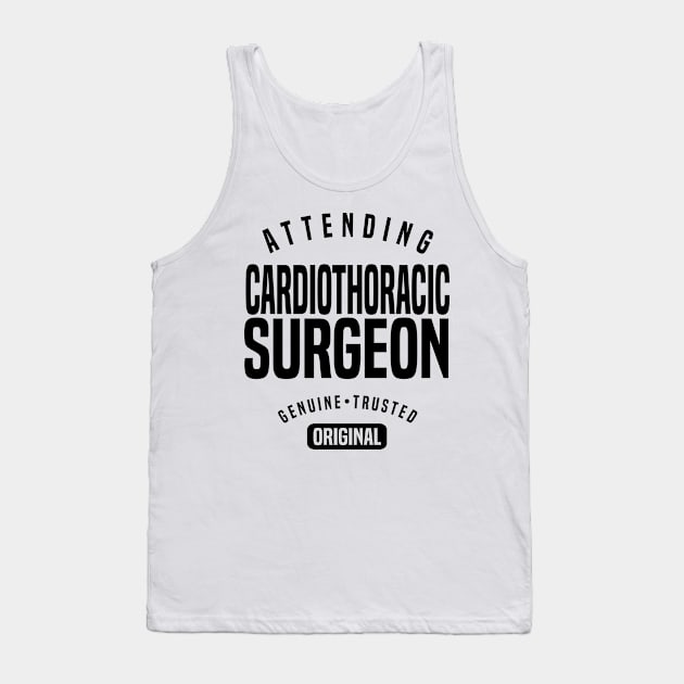 Attending Cardiothoracic Surgeon Tank Top by C_ceconello